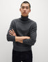 Marks & Spencer "Cotton Rich Roll Neck Jumper with Wool"